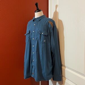 Ariat‎ Men’s Chimayo Collection Embroidered Pearl Snap Long Sleeve Western Shirt